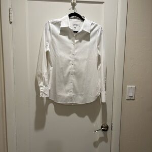 Chico's Elegant White Dress Shirt for Men